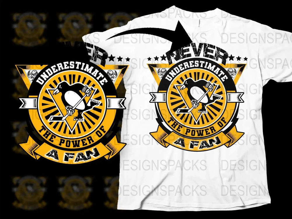 Never Underestimate The Power Of A Fan Png Digital Download