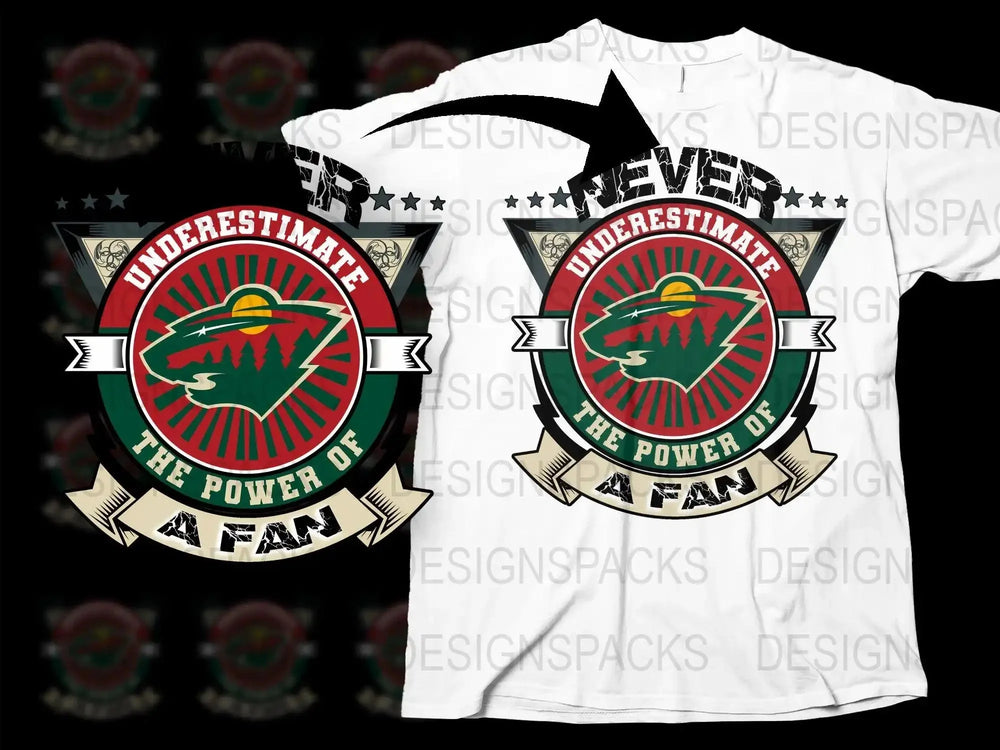 Never Underestimate The Power Of A Fan Png Digital Download
