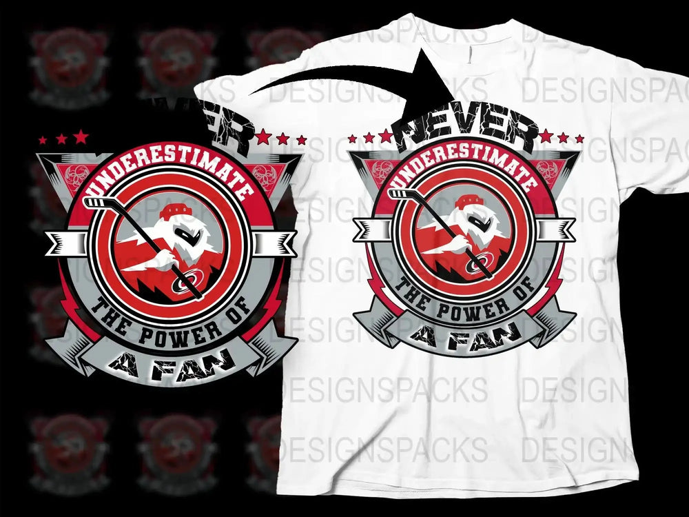Never Underestimate The Power Of A Fan Png Digital Download
