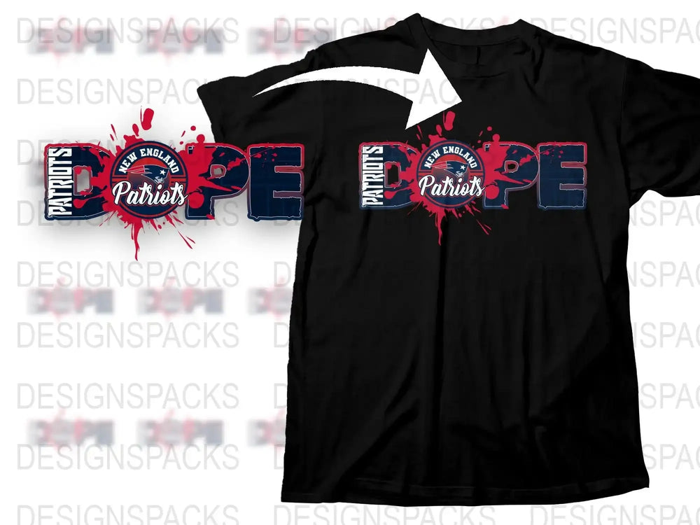Patriotic T-Shirt, Splash Ink Design, Red White Blue, American Patriots Graphic Tee, Unisex Clothing
