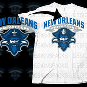 New Orleans Privateers College Football Png Digital Download
