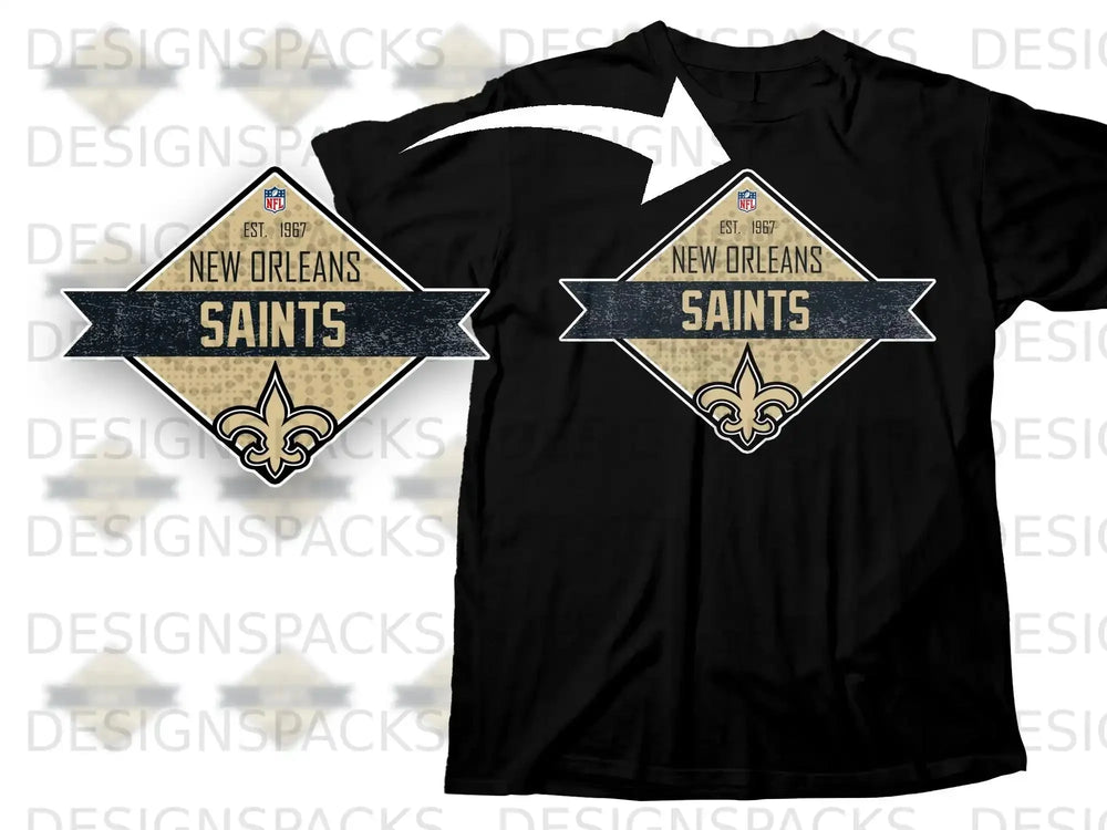 New Orleans Saints NFL Est. 1967 T-Shirt for Fans