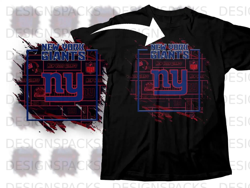 New York Giants NFL Logo Graphics T-shirt
