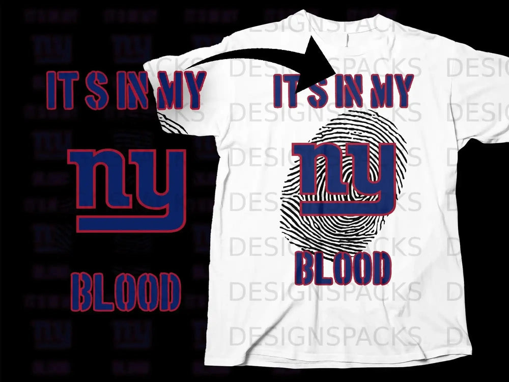 It's in My NY Blood Graphic T-Shirt