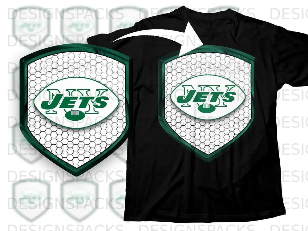 New York Jets Emblem Fan T-Shirt for Dedicated Supporters