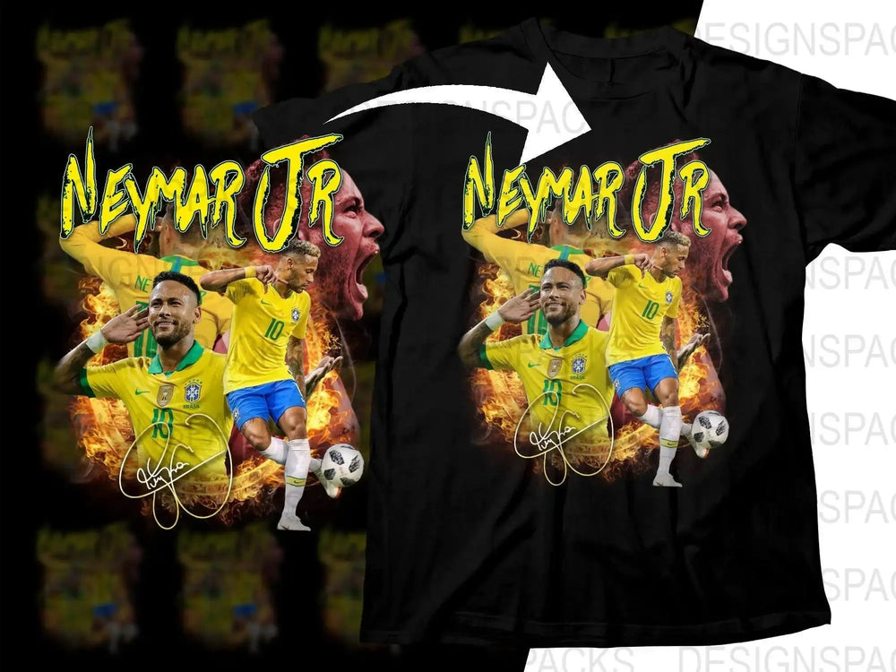 Neymar Jr Bootleg Goal Celebration Soccer Png Digital Download