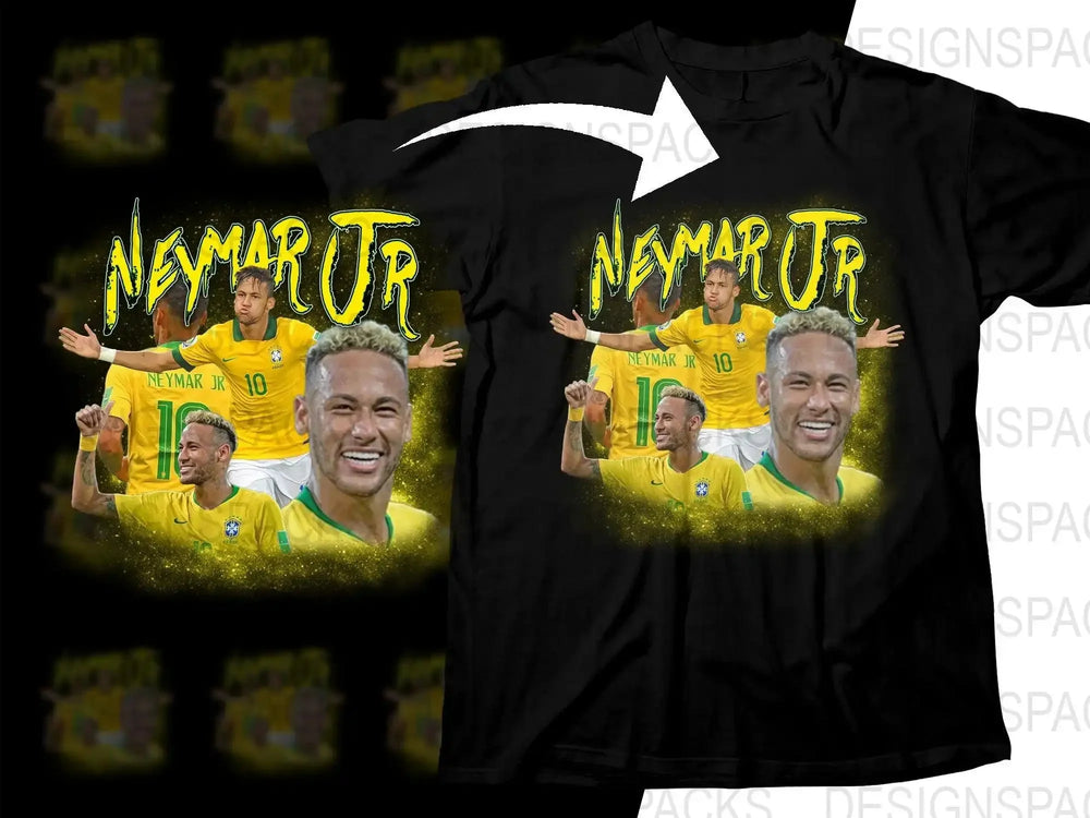 Neymar Jr Player Soccer Fan Soccer Png Digital Download