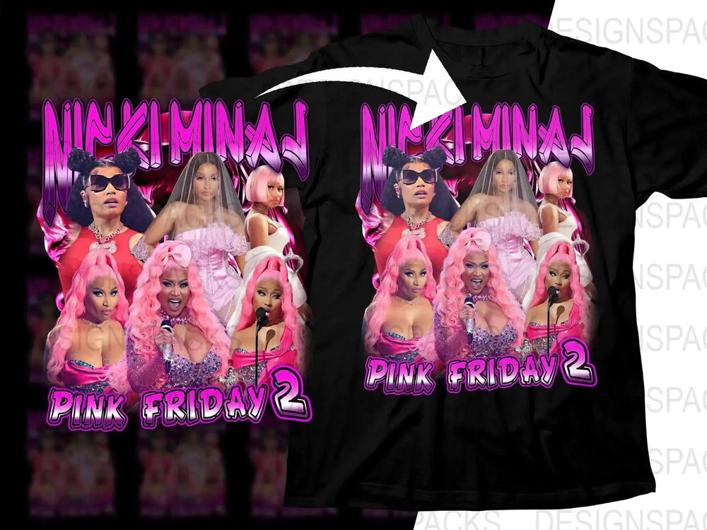 Nicki Minaj Pink Friday 2 Music Bootleg Png Digital Download