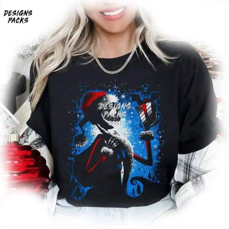 Nightmare Before Christmas Cartoon Land Jack Skellington Png Design