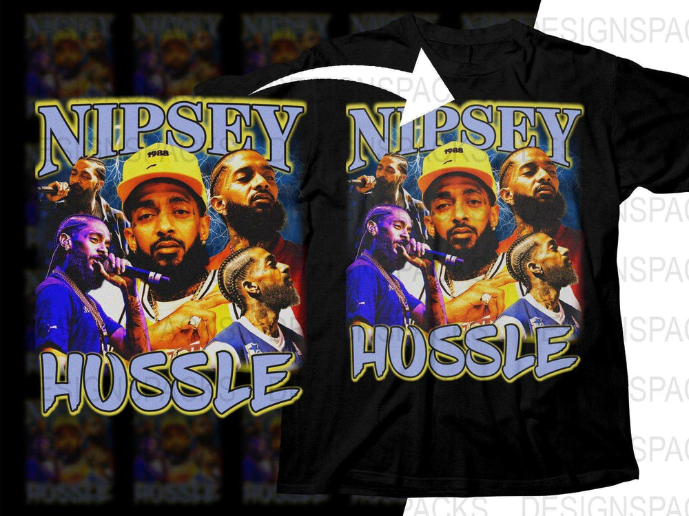 Nipsey Hussle Music Bootleg Graphic Design Png Digital Download