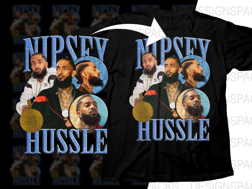 Nipsey Hussle Tribute Artwork Graphic Design Png Digital Download
