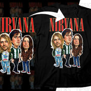 Nirvana Caricature Unique Png Digital Download