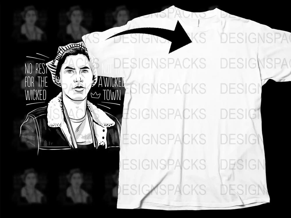 No Rest for the Wicked Jughead Png Digital Download