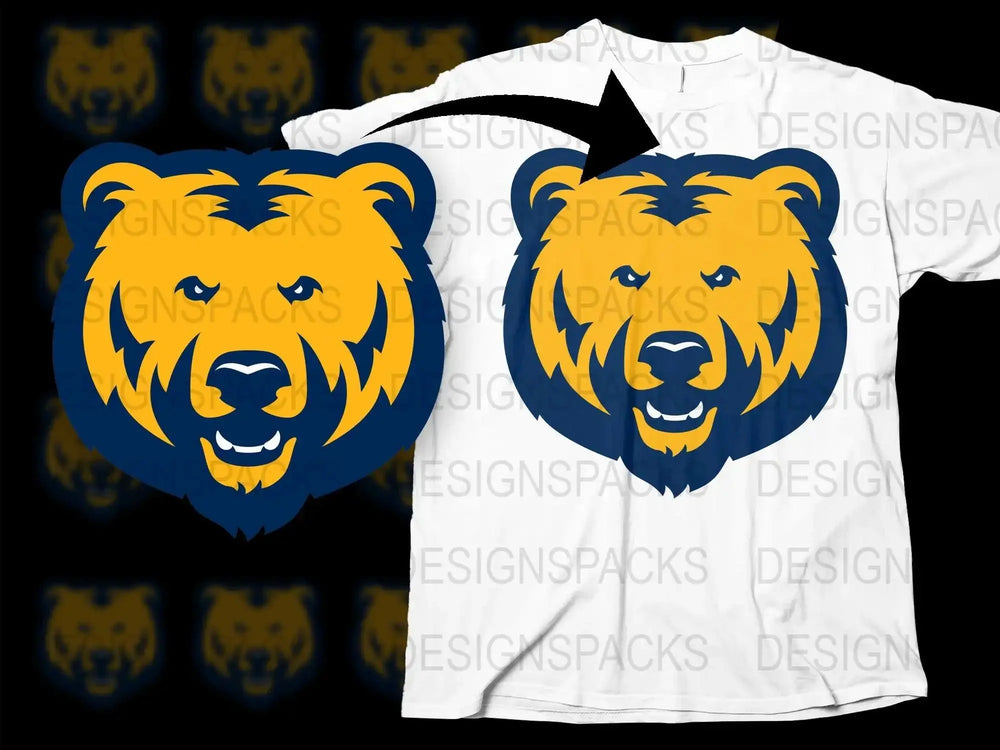Northern Colorado Bears College Football Png Digital Download