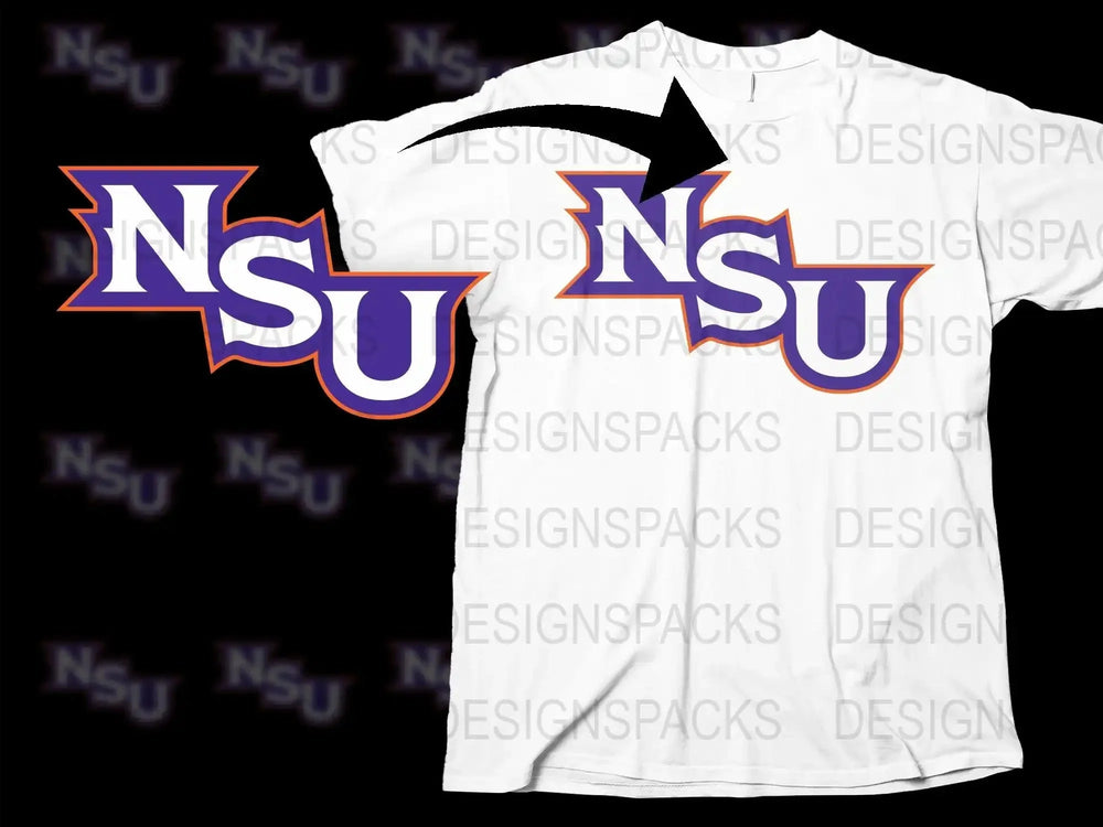 Northwestern State Demons College Football Png Digital Download