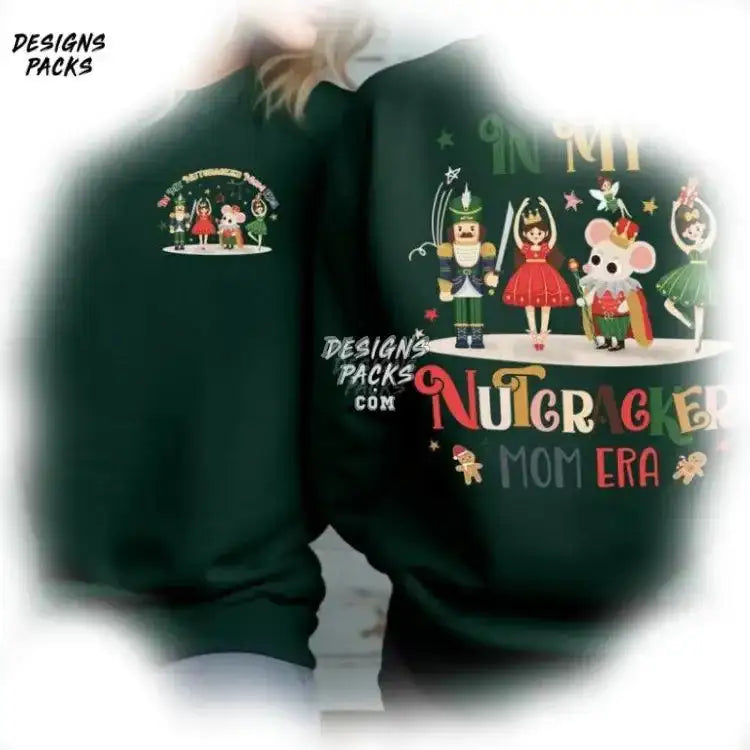 Nutcracker Mom Christmas Ballet In My Era Png Design