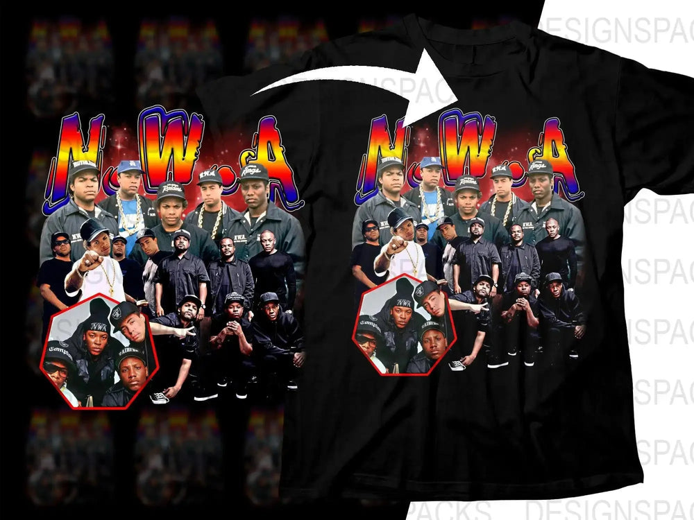 N.W.A Music Bootleg Iconic Bootleg Print Png Digital Download