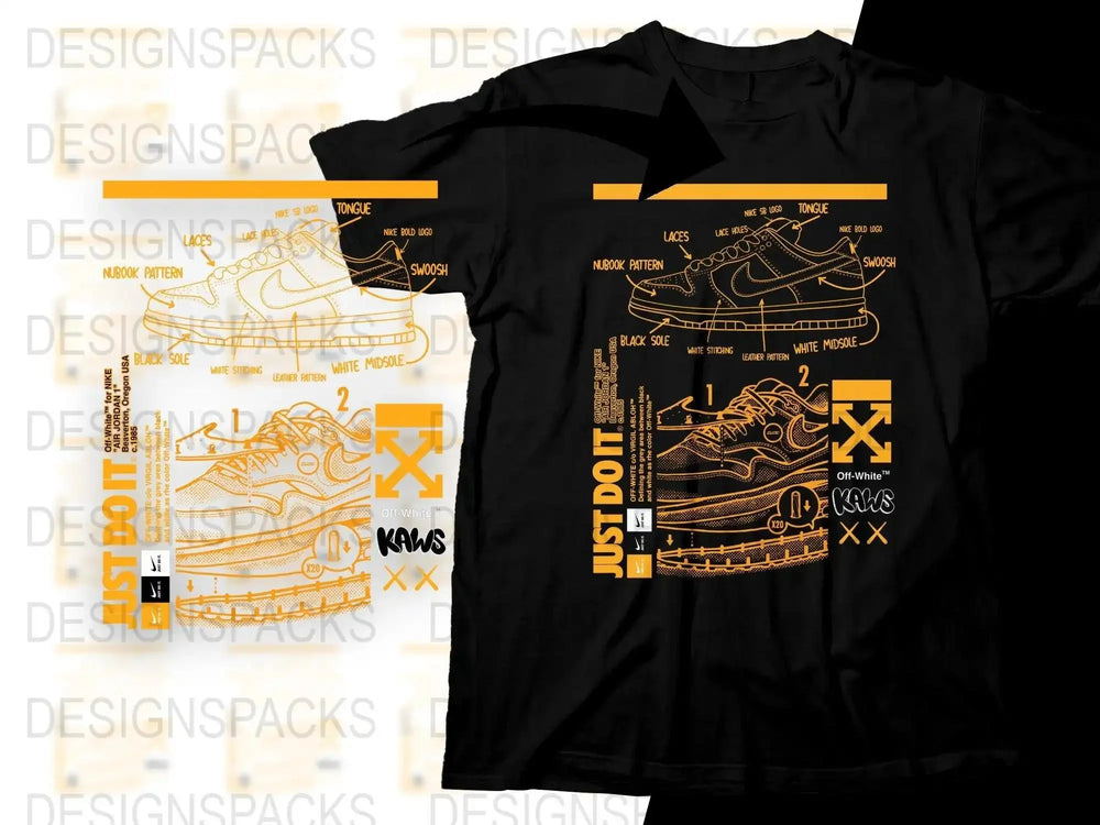 Off x KAW Sport Brand Collaboration Png Digital Download
