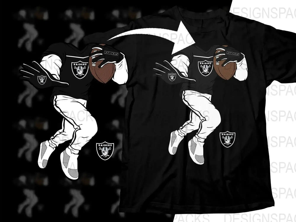 Official Las Vegas Raiders NFL Team Logo Graphic Png Digital Download