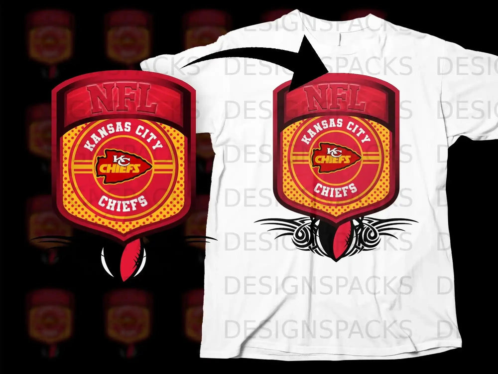 NFL Kansas City Chiefs Emblem Graphic T-Shirt