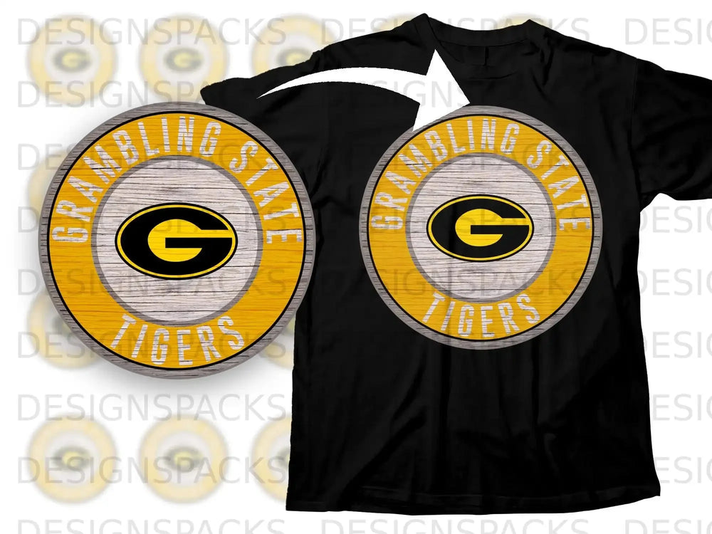 Grambling State Tigers Graphic Design Product