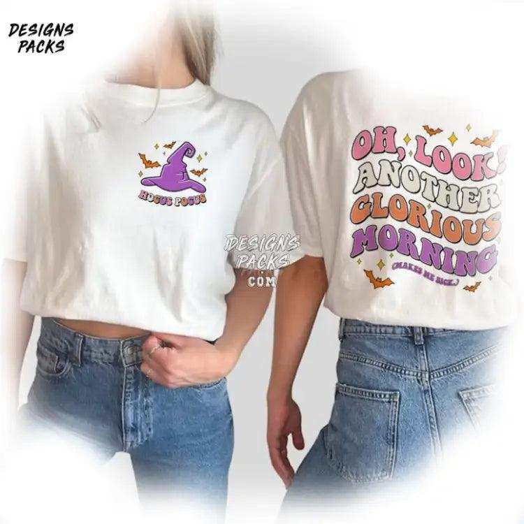 Oh Look Another Glorious Morning Hocus Pocus Witches For Halloween Png Design