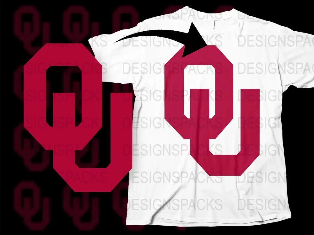 Oklahoma Sooners College Football Png Digital Download