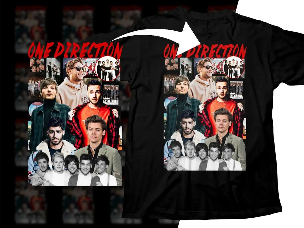One Direction Fan Bootleg Png Digital Download