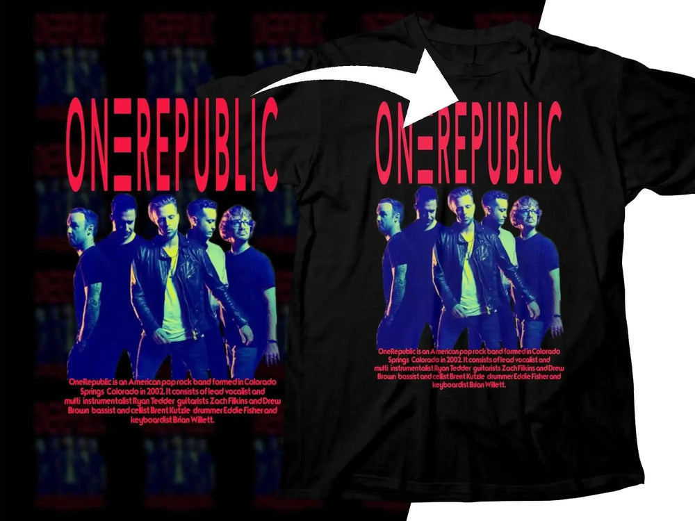 OneRepublic Group Photo Png Digital Download