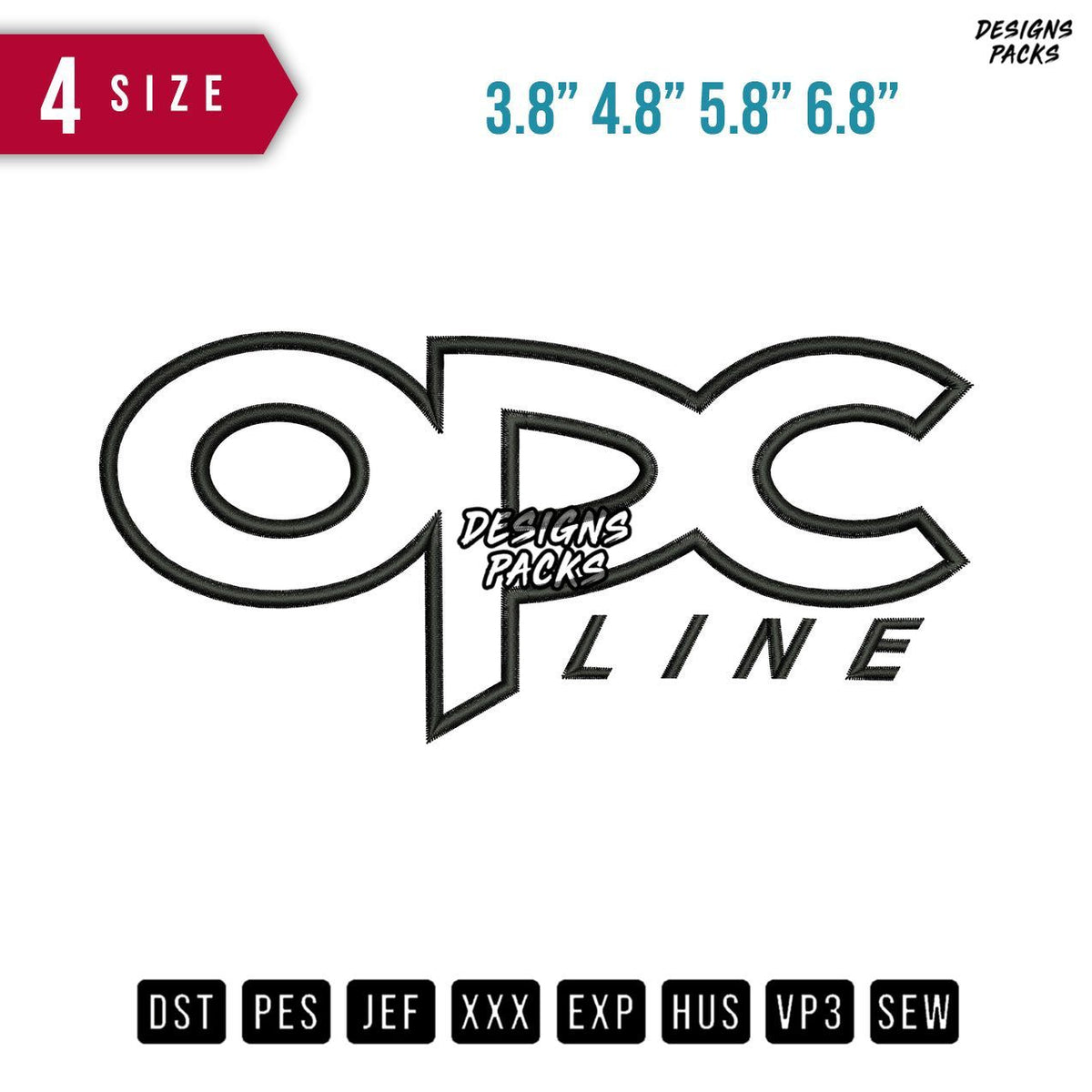 opc Embroidery Design