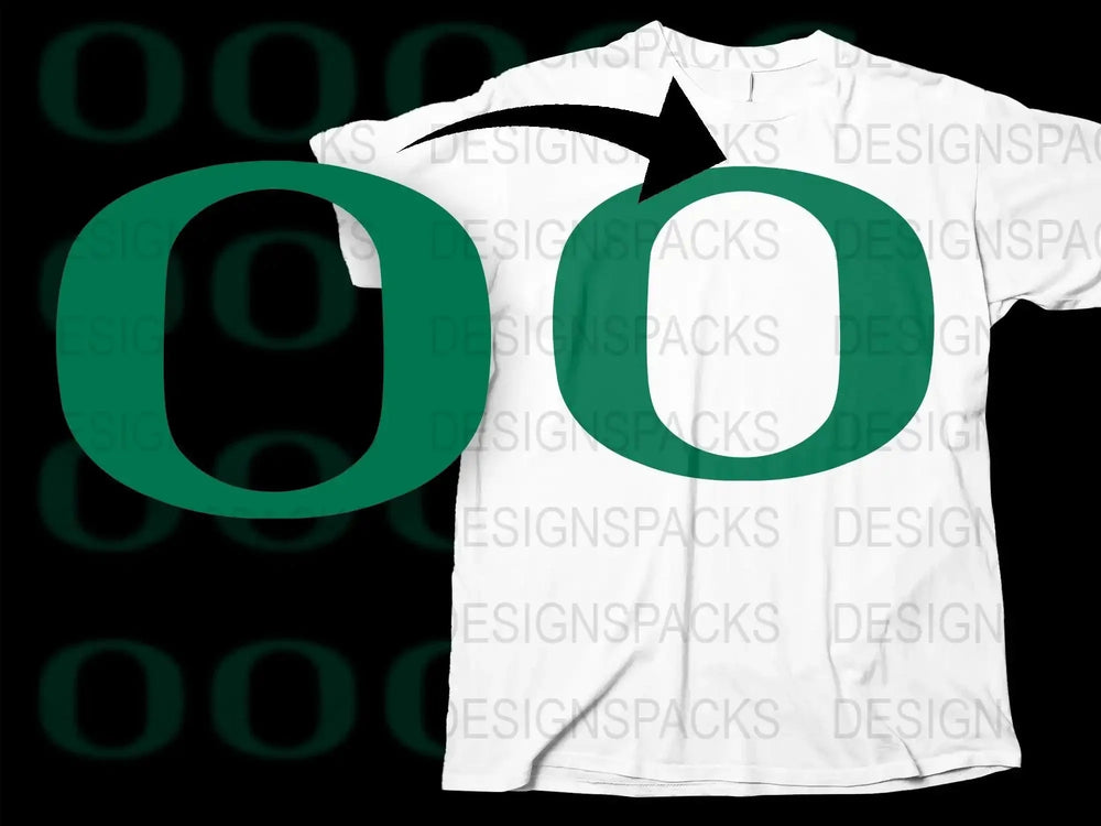 Oregon Ducks College Football Png Digital Download