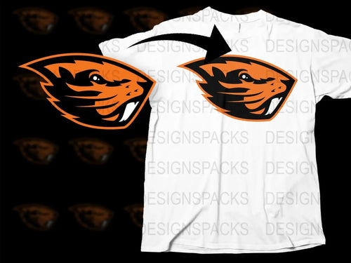 Oregon State Beavers College Football Png Digital Download