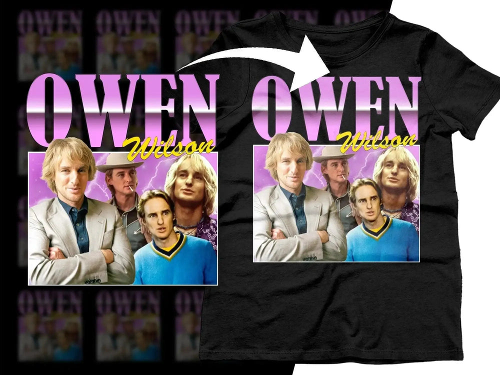 Owen Wilson Multiple Looks Png Digital Download