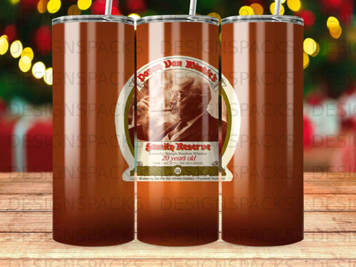 Pappy Dan Winkle's 20 Year Old Tumbler Digital Wrap Design