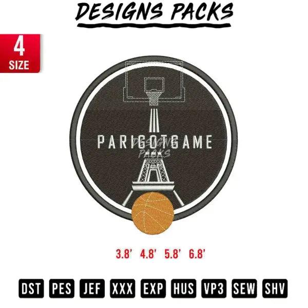Parigotgame Embroidery Design 