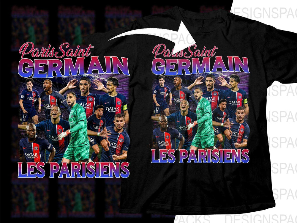 Paris Saint Germain Football Club Les Parisiens Soccer Png Digital Download