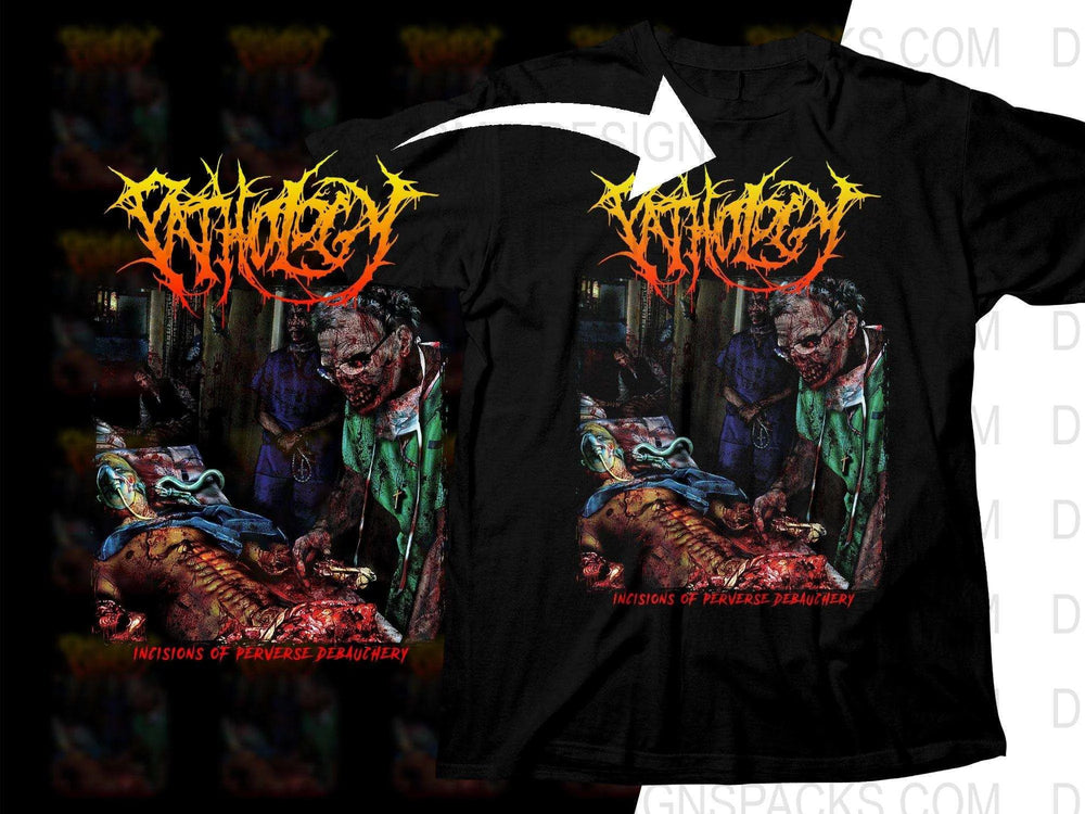 Pathology Gruesome Medical Scene With Intricate Artwork Png Halftone Digital Download