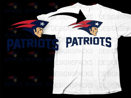 Patriots Fan T-Shirt, American Football Team Graphic Tee, Sports Apparel, Mens and Womens Sizes Available