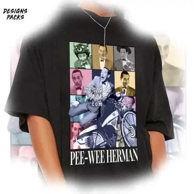 Pee Wee Eras Style Paul Reubens Tour Herman Png Design