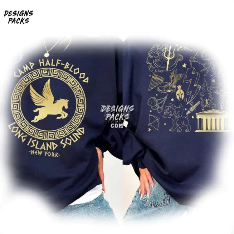 Percy Jackson Long Island Sound Two - Sided Camp Half Blood Png Design