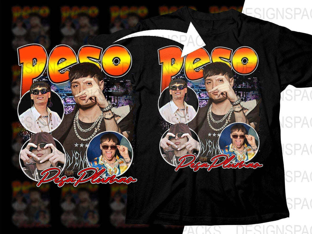 Peso Pesa Plumao Music Bootleg Graphic Png Digital Download