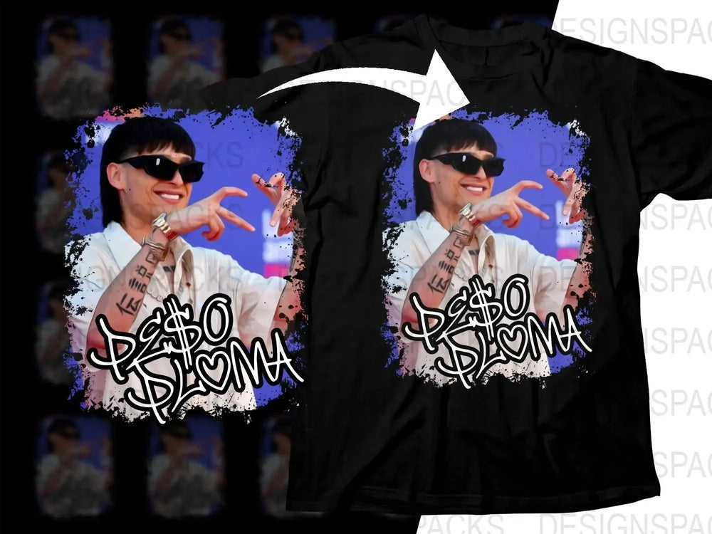 Peso Pluma Graffiti Style Art Design Png Digital Download