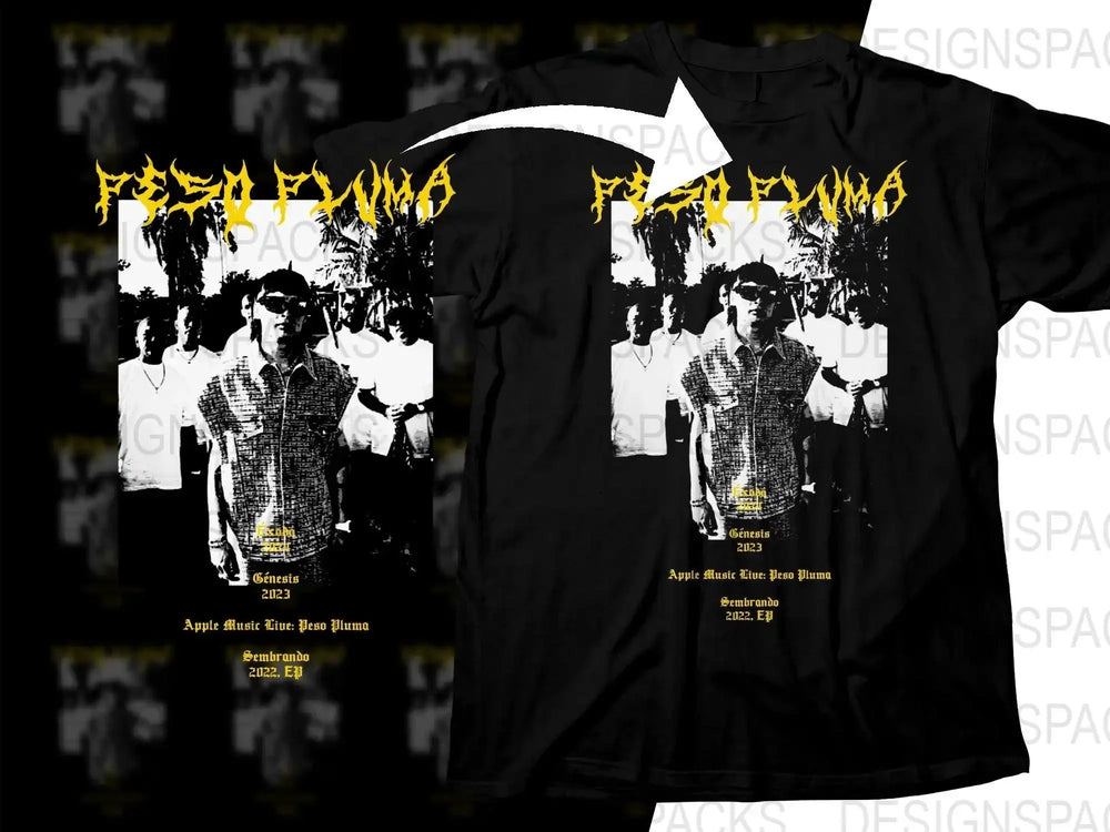 PESO PLUMA Music Artist Streetwear Png Digital Download