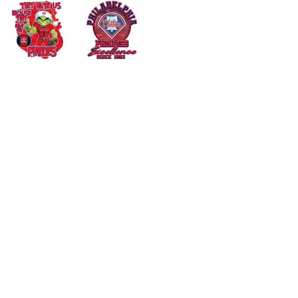 60 Philadelphia Phillies Baseball Designs Bundle PNG