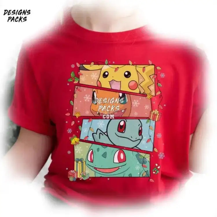 Pikachu Christmas Xmas Pocket Monster Png Design