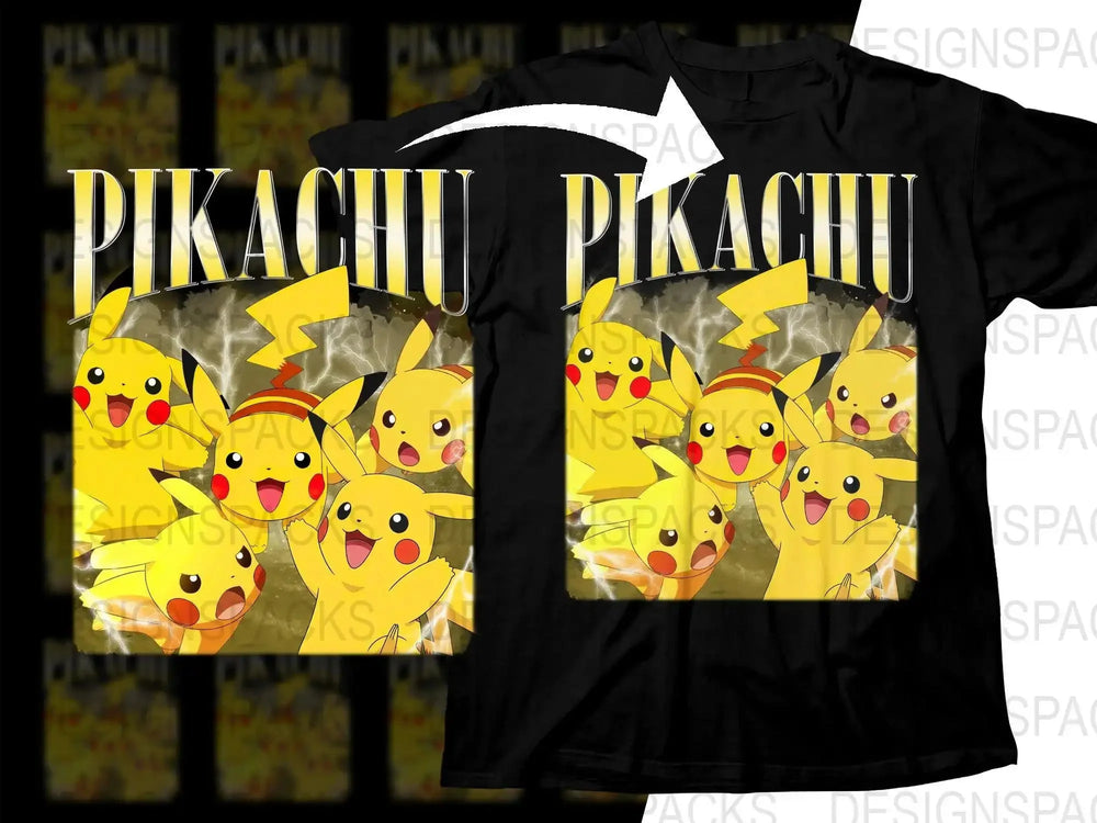 Pikachu Poke Exclusive Edition Bootleg Png Digital Download