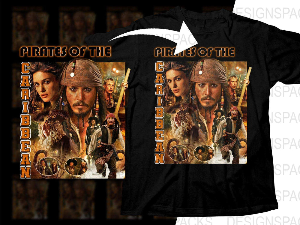 Pirates of the Caribbean Movie Bootleg Png Digital Download