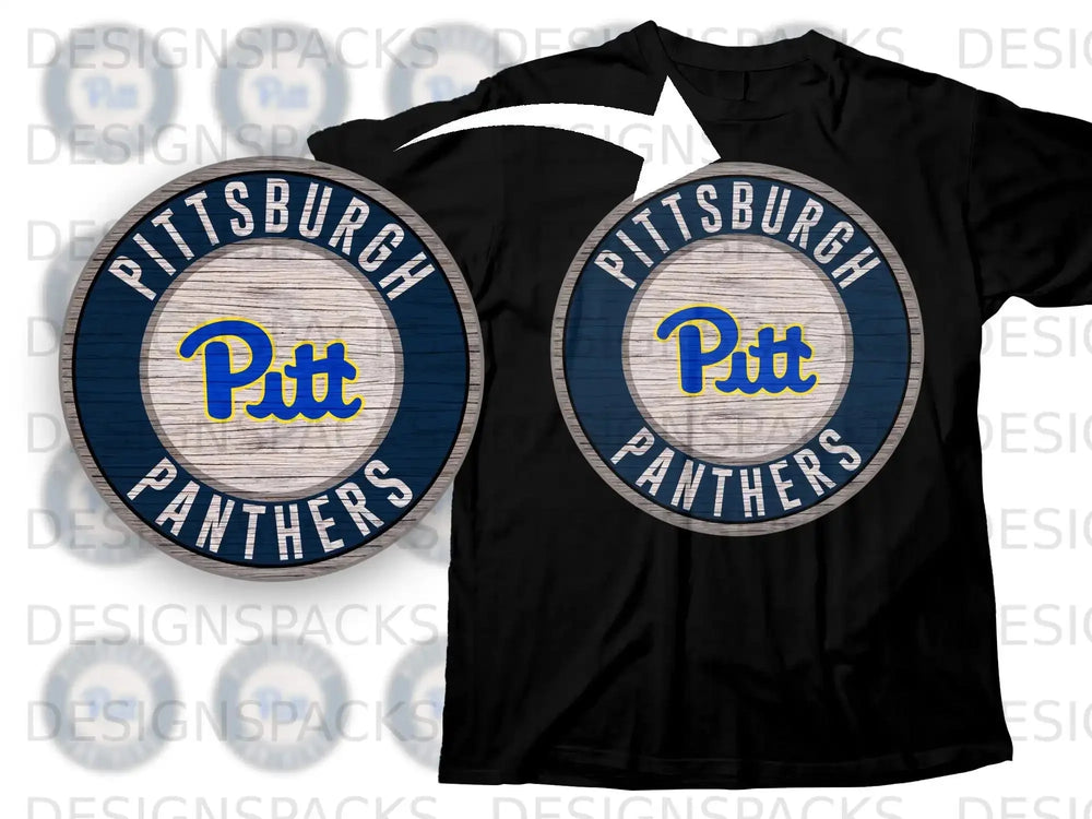 Pittsburgh Panthers Pitt Logo Vintage Style Shirt