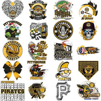 Load image into Gallery viewer, 65 Pittsburgh Pirates Baseball Designs Bundle PNG
