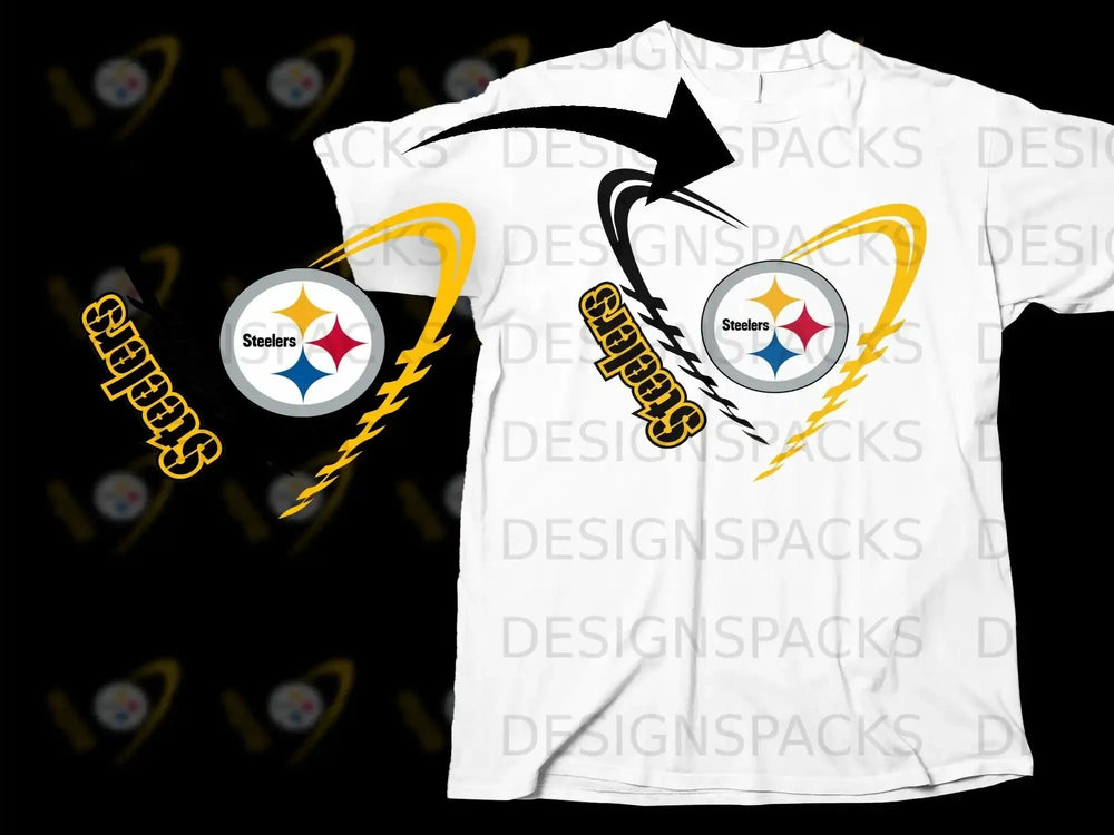 Stylish Pittsburgh Steelers Fan Apparel with Bold Graphics
